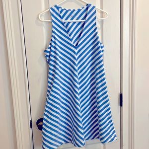Vineyard Vines Blue Stripe Tank Dress
